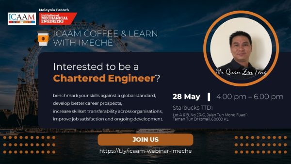 ICAAM Coffee & Learn with Institution of Mechanical Engineers - ICAAM ...